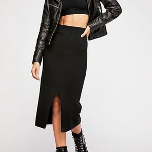 Free people skyline midi skirt